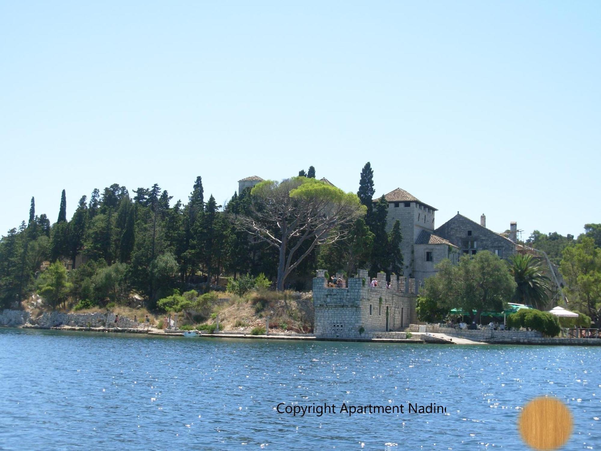 Apartment Nadine Mljet Mit Meerblick Okuklje Kültér fotó