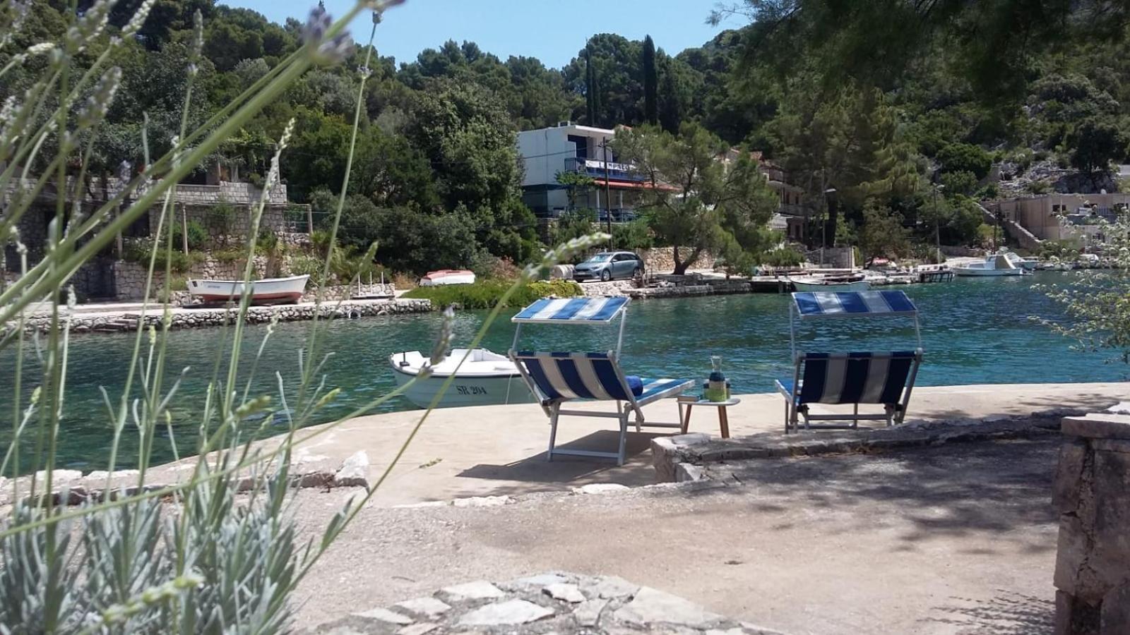 Apartment Nadine Mljet Mit Meerblick Okuklje Kültér fotó