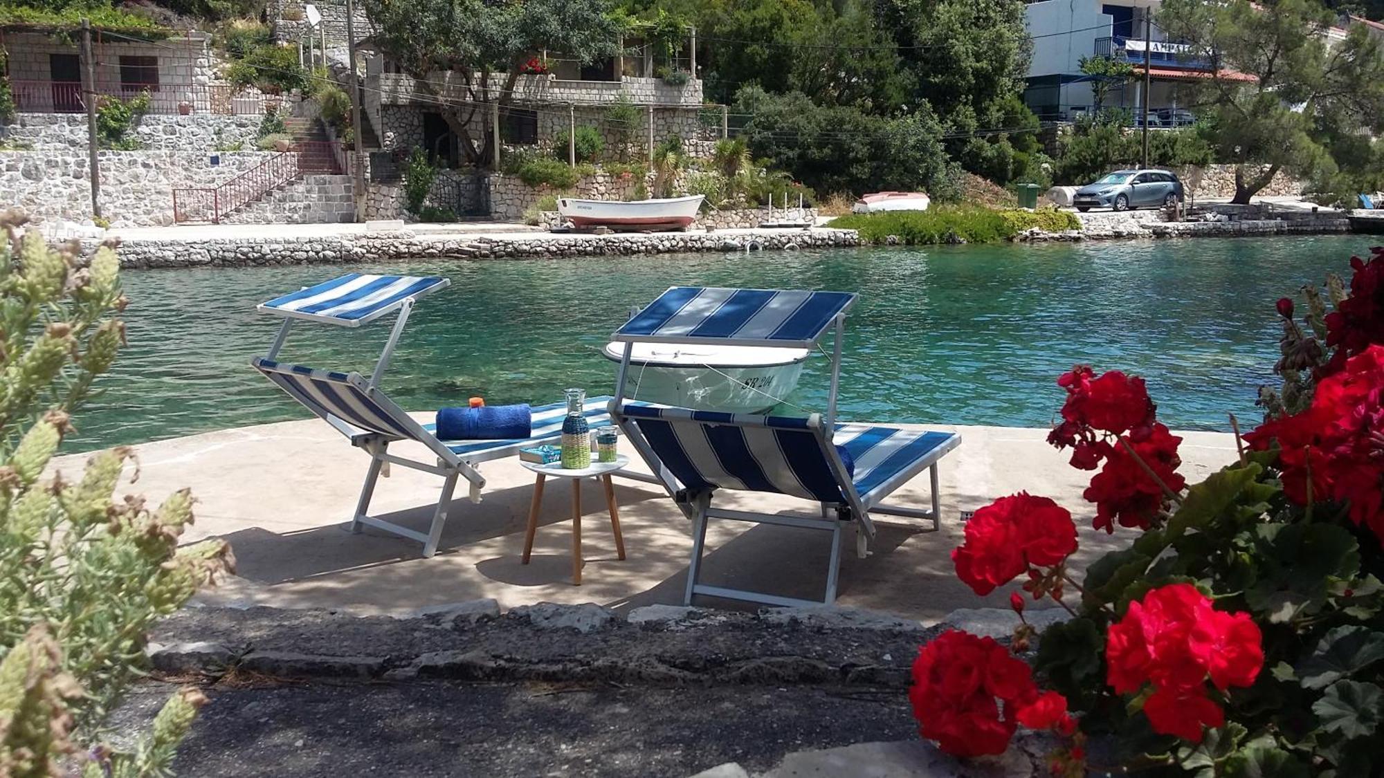 Apartment Nadine Mljet Mit Meerblick Okuklje Kültér fotó